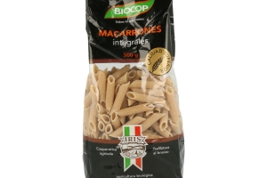 MACARRONES TRIGO INTEGRAL BIOCOP